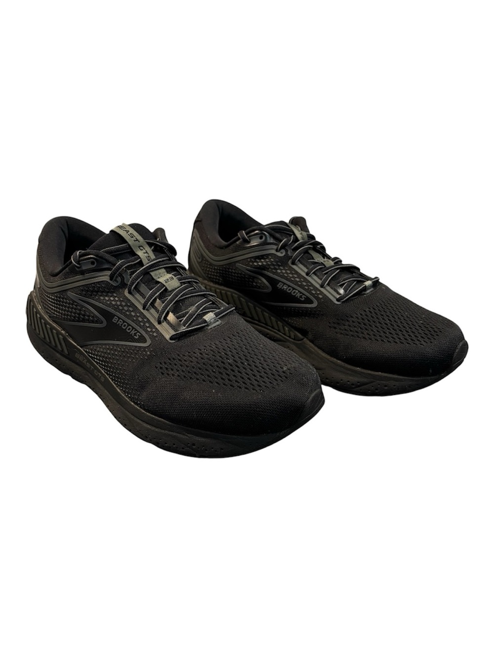 Brooks Beast GTS 23 Shoes Mens Size 12D Medium Running Performance Triple Black